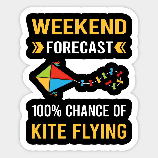 Weekend Forecast Kite Flying Kites Sticker by Good Day